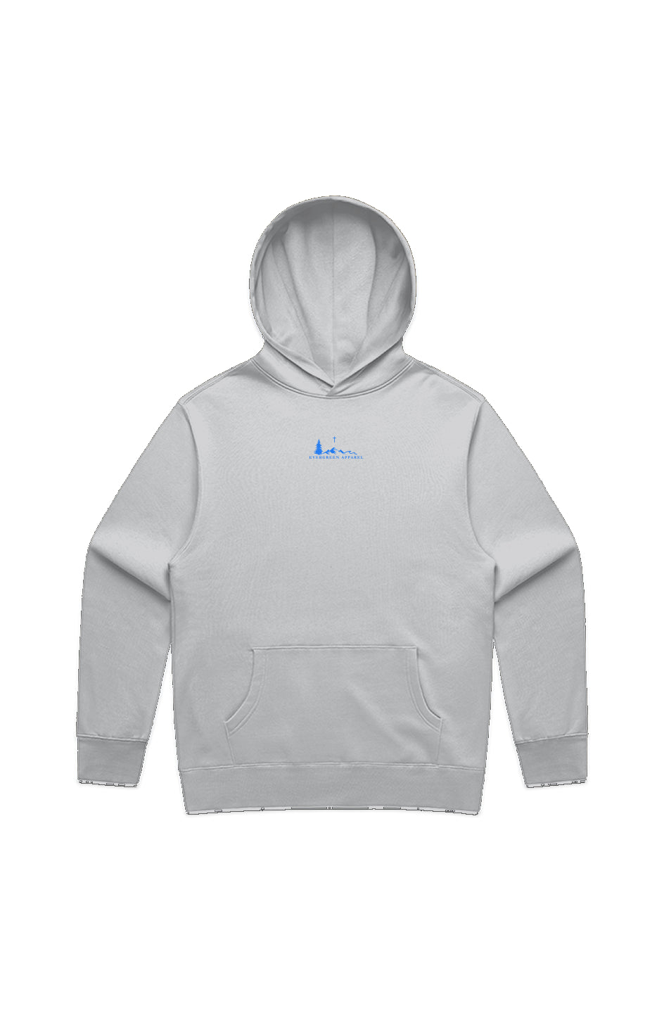 Blue logo Relaxed Hoodie