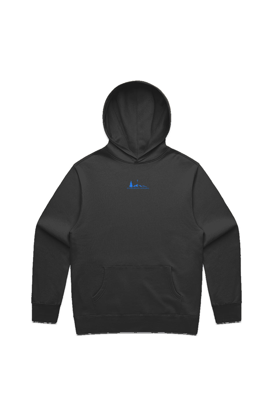 Blue logo Relaxed Hoodie