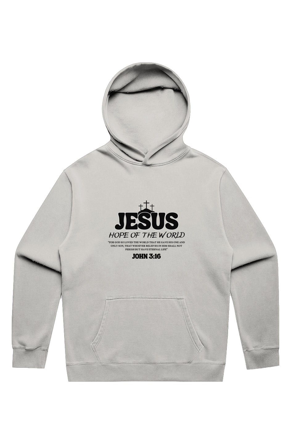 Hope of the World Relaxed Faded Hoodie