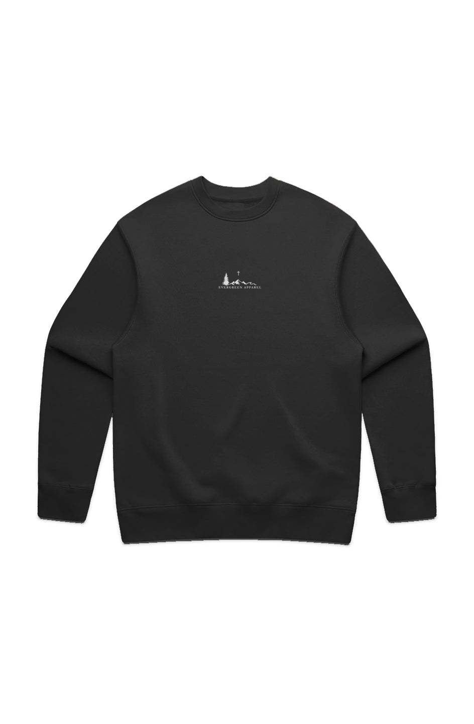 Embroidered Logo Crewneck